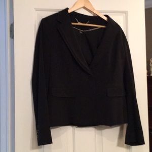 Black suit with skirt